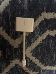 Belkin Lightning Audio + Charge Rockstar Adapter Mfi-certified (F8J198BTWHT). Fixed Price $17.00.
