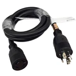 6 Ft. 10/4 Amp 125/240-VOLT Twist Lock 4-PRONG Indoor/outdoor Nema L14-20 Gen. Fixed Price $58.99.
