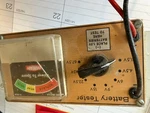 Vintage Eveready Radio Battery Tester R-215A. Fixed Price $19.00.