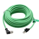 Hangton Ethernet Cable M12 Pin Code Right Angle RJ45 For 20M, Green. Fixed Price $140.99.