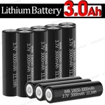1/2/4/6 Pack 3.7 Volt 18650 Rechargeable Battery High Capacity 3000MAH. Fixed Price $15.99.