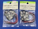 Radio Shack 270-325 9-VOLT Battery (pack Of 5) Two Packs (10 Clips) Nos. Fixed Price $11.99.