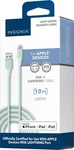 Insignia 10FT Lightning Cable Mfi Certified Green Extra Long Iphone Charger Cord. Fixed Price $19.99.