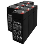 Mighty Max Volt 4.5AH F1 Sla Battery Replaces Sps Brand SG0445T1 - 6 Pack. Fixed Price $49.99.