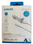 Anker - Powerdrive 24W Vehicle Charger With Lightning Connector White. Fixed Price $29.98.
