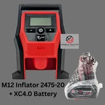 Milwaukee 2475-20 M12 Cordless Portable Car Tire Inflator + 4.0 Ah Battery New. Fixed Price $132.98.