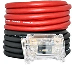 Absolute KIT0-50 Gauge Feet 25FT Red & Black Amplifier Install Wiring. Fixed Price $84.99.