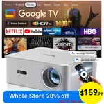 Blackview Oscal PV800PRO 4K Smart Projector 1400 Ansi Lumen 5G Wifi Native 1080P. Fixed Price $199.99.