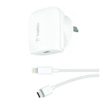 Belkin Boostup 20W Usb-c Wall Charger With To Lightning Cable. Fixed Price $25.10.