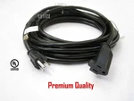 Extension Power Cord Electrical Cable Indoor Outdoor Ft 3 6 10 15 25 Foot. Fixed Price $12.99.