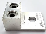 Morris 90818 Double Barrel Mechanical Lug 350 Mcm - #6 Awg .56" Hole Dual Rated. Fixed Price $18.99.