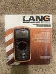 Lang 13803 Professional Automotive Digital Multimeter Kit For Mechanics. Fixed Price $89.99.