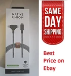 Native Union Belt Charging Cable DUO-ZEBRA-5FT LONG-SRP$49 (c-c-l) Ultra-strong. Fixed Price $15.95.