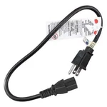 Manufacturer Varies Power Cord, 5-15P, Sjt, 2 Ft., Blk, 13A, 16/3 5XFN3ID. Fixed Price $11.14.