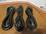 Lot Of Sangle E205766 DTII-3P-04L 15A 125V Power Cord 8 Ft. Fixed Price $16.95.