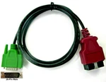 121591 OBD2 Cable For Jpro Noregon Dla+ 2.0 2013 & Later Volvo / Mack Trucks. Fixed Price $53.99.