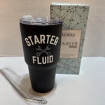 Starter Fluid Tumbler 30OZ Coffee Cup Car Guy Mechanic Father's Day Gift Kedrian. Fixed Price $14.99.