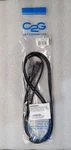C2G 10 Ft. 18 Awg Universal Power Cord, Nema 5-15P To IEC320C13 #03134 New (25D). Fixed Price $12.98.