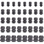 40 Pcs Cable Nylon Plastic Waterproof Adjustable, Glands Joints W.... Fixed Price $15.89.