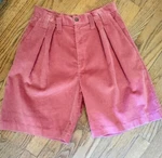 Vintage Corduroy Shorts Cords Bermuda High Rise Cotton Paris Sport Club Pink 6. Fixed Price $20.00.