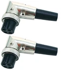 2 Lot Kalibur CBC4RX Radio Microphone Plug Connector Pin Female Right Angle. Fixed Price $25.95.