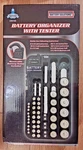 Battery Organizer With Tester. Fixed Price $17.95.