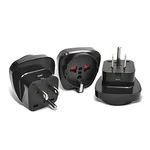Orei European To American Usa Plug Adapter, Convert Grounded Schuko Type E/f. Fixed Price $13.09.