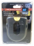 10C Battery Adapter Designed To Fit Pansonic Equipment Use With Charger Only. Fixed Price $9.99.