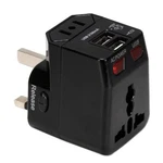 Qvs Premium World Travel Power Adapter With Surge Protection & 2.1A Dual-usb Cha. Fixed Price $34.26.