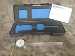 New Fowler 72-008-007-0 6" .001" Shock Proof Dial Caliper In Case (BN379). Fixed Price $89.99.