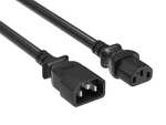 *lot Of 3* 8FT (2.5M) C13 C14 Server Power Extension Cord 18AWG 10A IEC-320. Fixed Price $9.00.