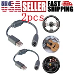 Usb Breakaway Cord Cable Adapter For Xbox 360 Slim Wired Controller 2PCS. Fixed Price $9.09.