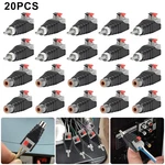 20 Pcs Rca Audio Video Cables Adapter Press Type Connector Female Terminals. Fixed Price $12.98.