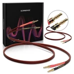 Ucinnovate 2PK 9.8FT/3M 14AWG Speaker Cable With Gold Banana Plugs Pure Copper. Fixed Price $38.25.