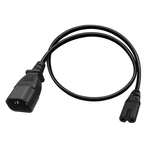 Tekit Standard Molded Iec 320 C14 To C7 Plug Ac Power Cable Pdu Ups, 6.6FT/2M.... Fixed Price $18.22.