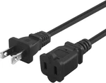 6FT(1.8M) Polarized Us 2-PRONG Male-female Extension Power Cord, Outlet. Fixed Price $13.26.