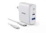 Anker 2-PORT Powerport 25.5W Delivery Wall Charger White Nib. Fixed Price $35.09.