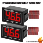 2PCS 5-130V Led Digital Voltmeter Voltage Battery Gauge Car Motorcycle. Fixed Price $15.99.