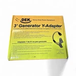 Generator Cord: 240V L14-30 Dek Ft Twistlock Y Adapter. Fixed Price $49.99.
