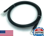End Game 4 Gauge 8FT Marine Battery Cables Uscg Abyc Tinned Copper Heavy Duty. Fixed Price $89.25.