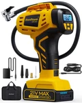 Keenpower Tire Inflator Portable Air Compressor - Super Fast 21V Rechargeab.... Fixed Price $72.27.