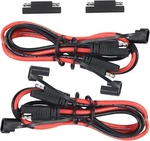 Pack Kuncan Sae To Extension Cable - Dc Power Heavy Duty 12AWG Black. Fixed Price $23.37.