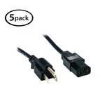 Comprehensive Standard Pc Power Cord 3' (5-PIECES). Fixed Price $24.99.