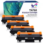 4PK TN760 Toner Cartridge For Brother TN730 MFC-L2710DW DCP-L2550DW HL-L2390DW. Fixed Price $29.90.