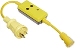 Hubbell Wiring Systems Adapter 30A Lk MALE-15A Fem, Yellow. Fixed Price $391.11.
