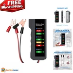 12V Automotive Digital Battery Tester With Led Indicator For Safe Vehicle Use. Fixed Price $15.74.