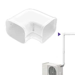 5'' Width Flat Elbow, Mini-split Line Set Cover Accessories For Ac.... Fixed Price $17.86.