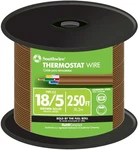 Southwire 64169644 250 Ft. 18/5 Brown Solid Cu CL2 Thermostat. Fixed Price $107.95.