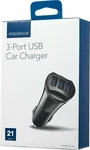 New Insignia 3 Usb Ports 21 Watt Car Cigarette Lighter Vehicle Charger Black. Fixed Price $6.60.