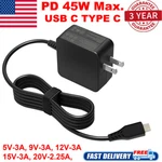 45W Type-c Fast Charger Power Adapter For Samsung Asus Sony Laptop Phone Tablet. Fixed Price $11.99.
